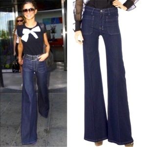 Dark Indigo Flare Jeans